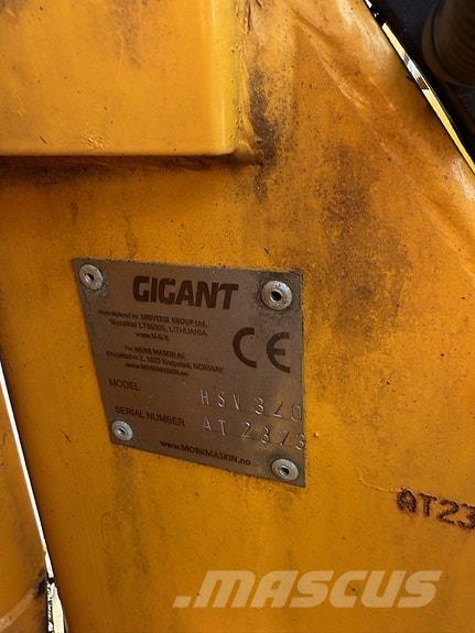 Gigant HSV-320 Andet udstyr til vej- og snerydning
