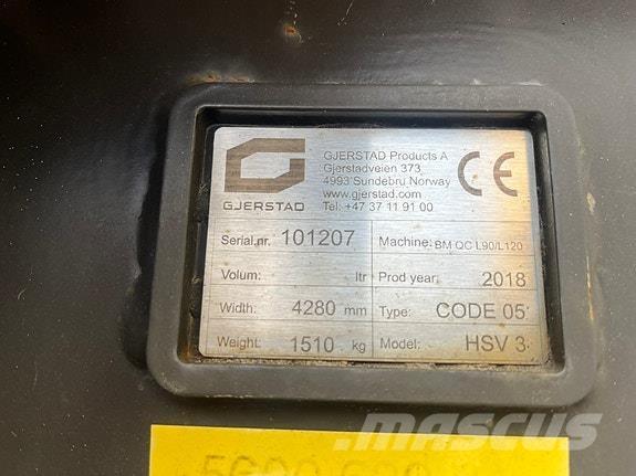 Gjerstad 420 GSV3 Sneskovle og -plove