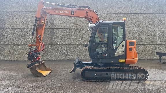Hitachi ZX85US-6 Gravemaskiner på larvebånd