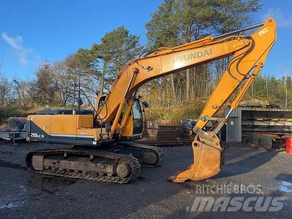 Hyundai 210LC-9 Gravemaskiner på larvebånd