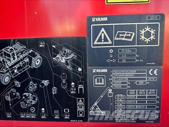 Kalmar DRG450 Diesel gaffeltrucks