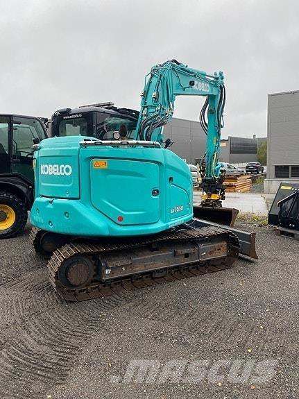Kobelco SK75SR-7 Gravemaskiner på larvebånd