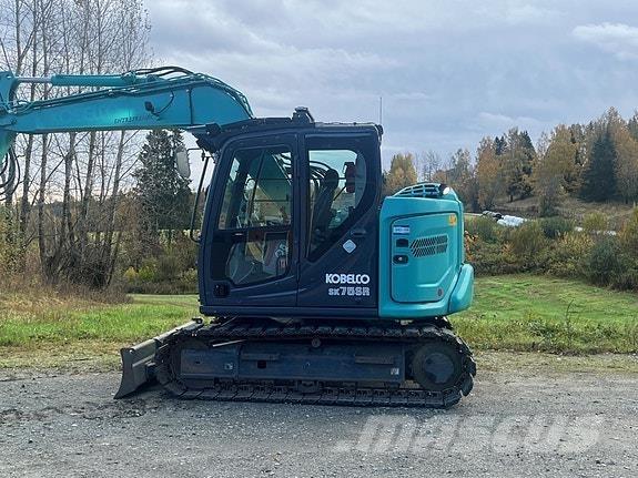 Kobelco SK75SR-7 Gravemaskiner på larvebånd