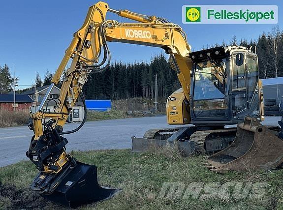 Kobelco SK75SR-7 Gravemaskiner på larvebånd