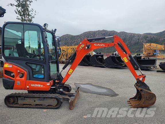Kubota KX019-4 Minigravemaskiner