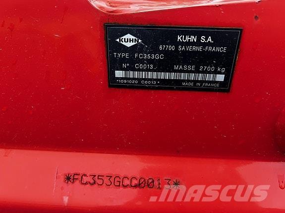 Kuhn FC353 GC Græsslåmaskiner