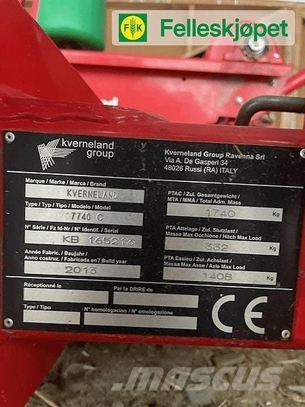 Kverneland 7740C Pakkemaskiner