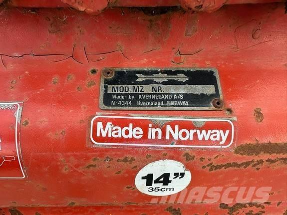 MZ kropp 8, 3 skjær Andre jordbearbejdningsmaskiner og andet tilbehør