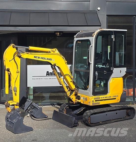 New Holland E18SR Minigravemaskiner