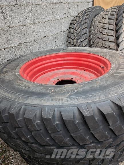 Nokian Tri Hjul, Dæk og Fælge