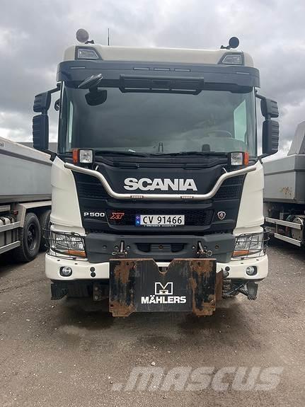 Scania P500B6X4HZ Lastbiler med tip