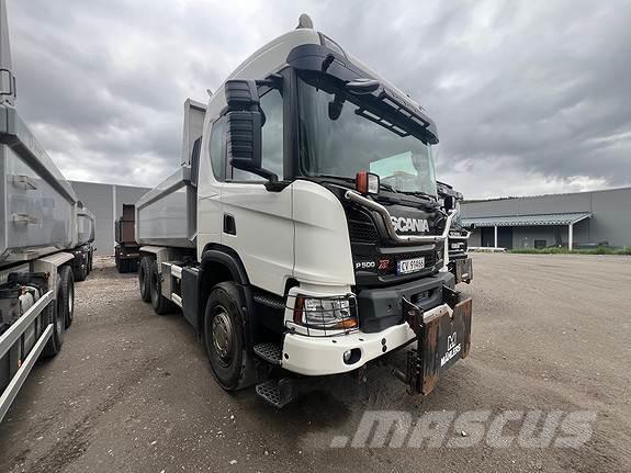 Scania P500B6X4HZ Lastbiler med tip