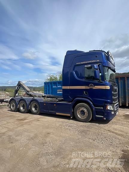 Scania R 650 Demonterbare/wirehejs lastbiler