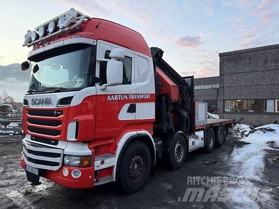 Scania R560 Lastbil med kran