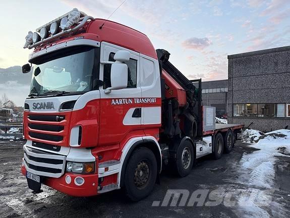 Scania R560 Lastbil med kran