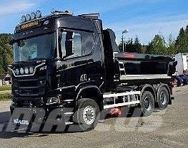 Scania R560 6x4 Lastbiler med tip