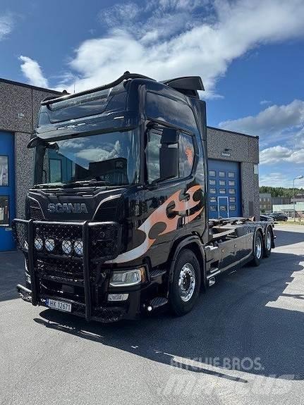 Scania R580LB6X4Nb Demonterbare/wirehejs lastbiler