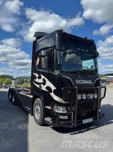 Scania R580LB6X4Nb Demonterbare/wirehejs lastbiler