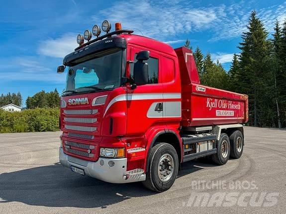 Scania R620 Lastbiler med tip