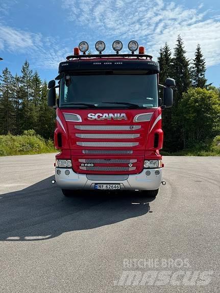 Scania R620 Lastbiler med tip