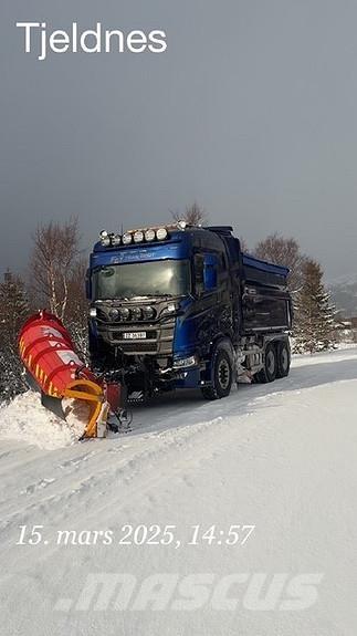 Scania R660 Lastbiler med tip