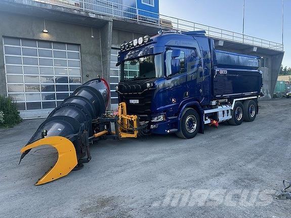 Scania R660 Lastbiler med tip