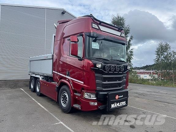 Scania R660B6x4NB Lastbiler med tip