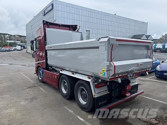 Scania R660B6x4NB Lastbiler med tip