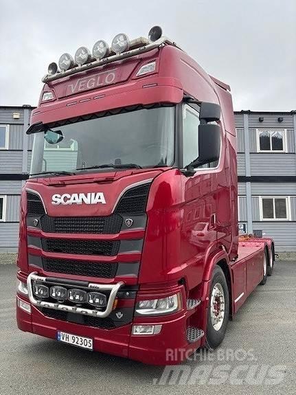Scania S 580 Demonterbare/wirehejs lastbiler