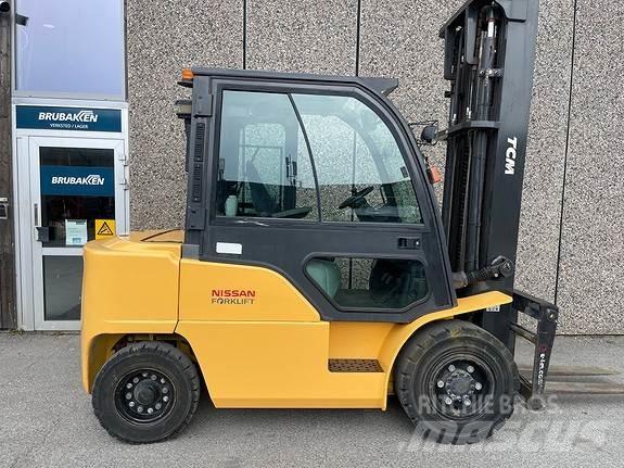 TCM FD40 Diesel gaffeltrucks