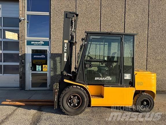 TCM FD50 Diesel gaffeltrucks