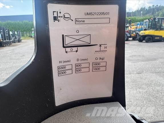 TCM UMS 160 60500 Diesel gaffeltrucks