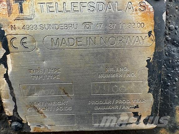 Tellefsdal V-2700 Andet udstyr til vej- og snerydning