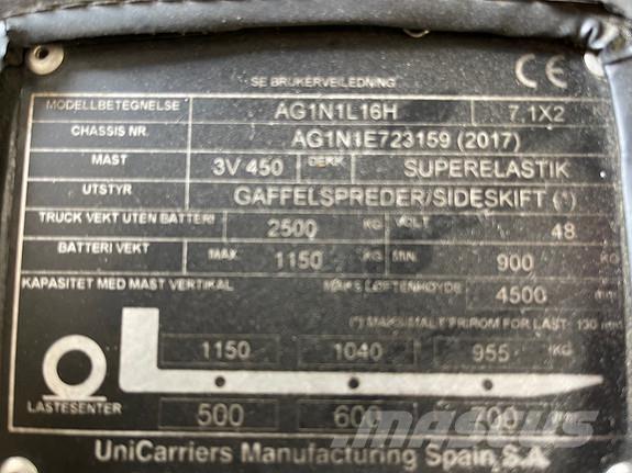TMC FTB16 52824. Diesel gaffeltrucks