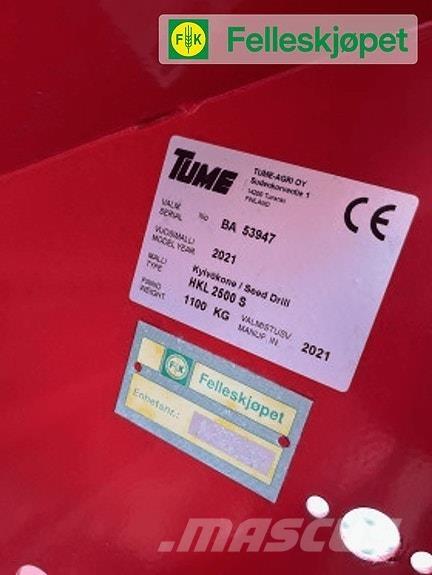 Tume HKL 2500S Gødningsspreder