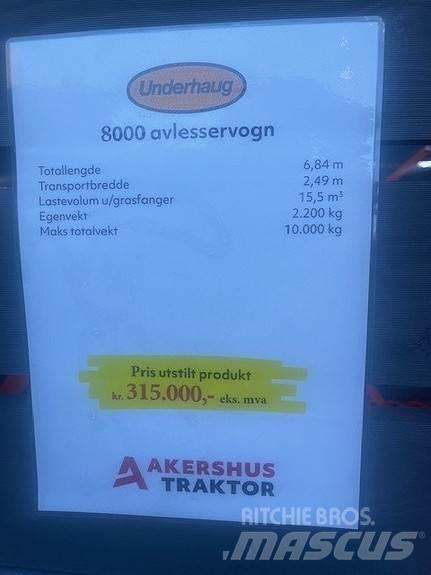 Underhaug 8000 Almindelige vogne