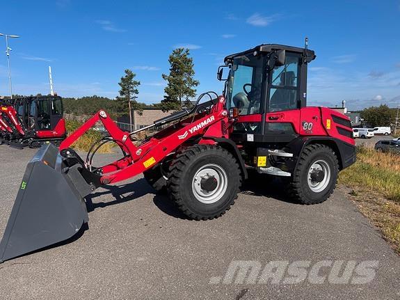 Yanmar V80 Læssemaskiner på hjul