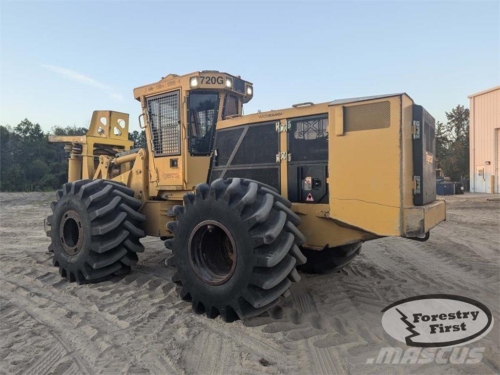 Tigercat 720G Fældebunkelæggere