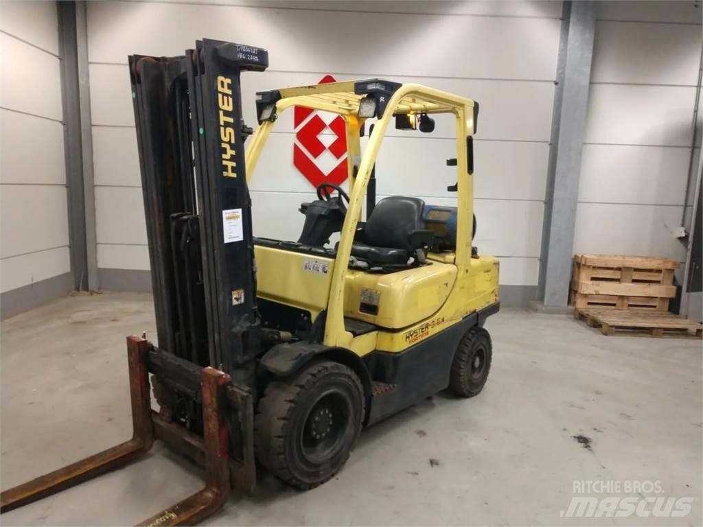 Hyster H3.50FT LPG gaffeltrucks
