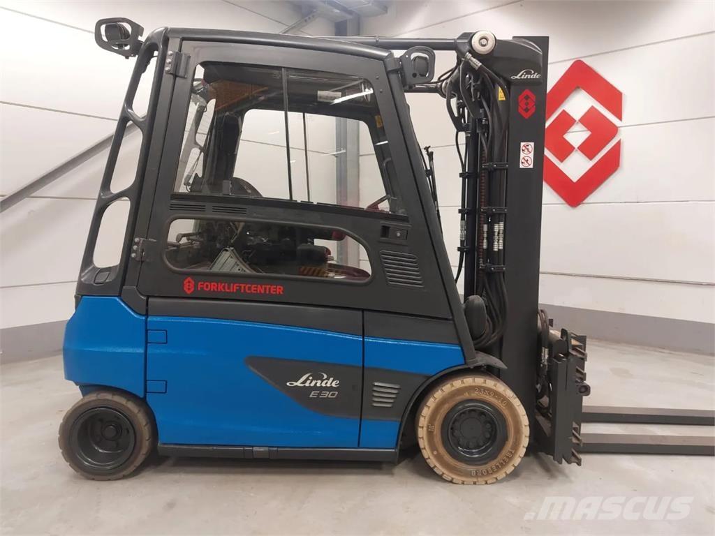 Linde E30L-01 El gaffeltrucks