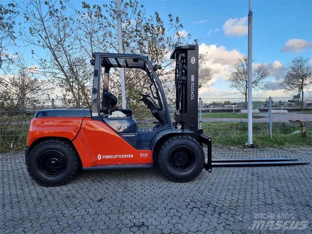Toyota 8FD70F Diesel gaffeltrucks