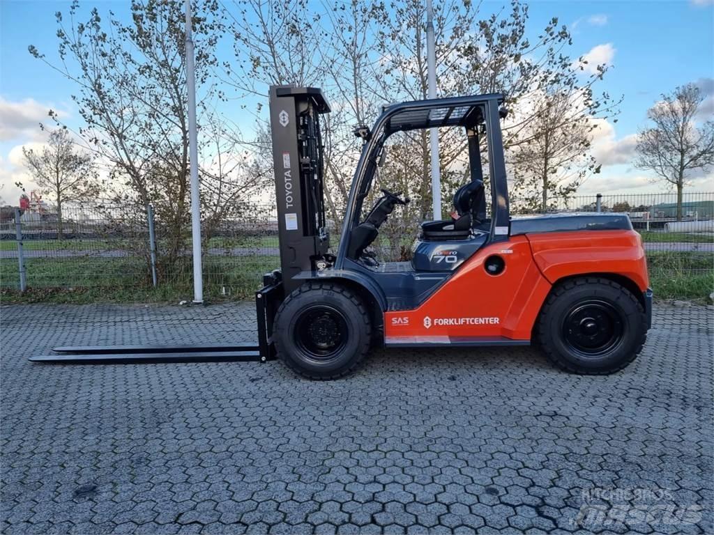 Toyota 8FD70F Diesel gaffeltrucks