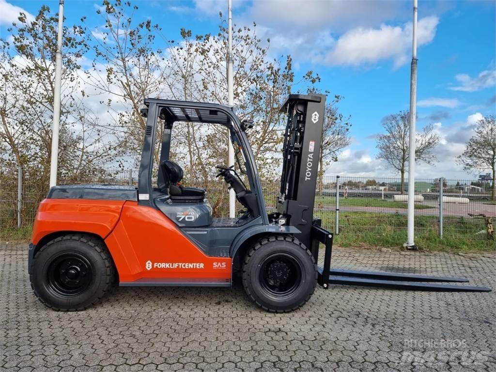 Toyota 8FD70F Diesel gaffeltrucks