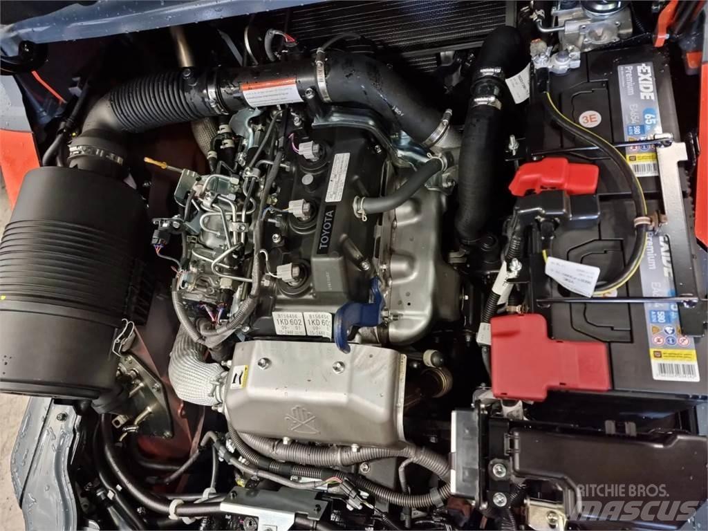 Toyota 8FD70F Diesel gaffeltrucks