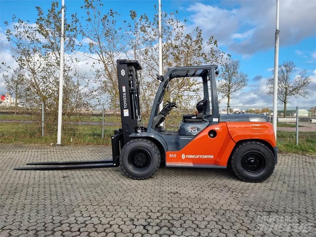 Toyota 8FD70F Diesel gaffeltrucks