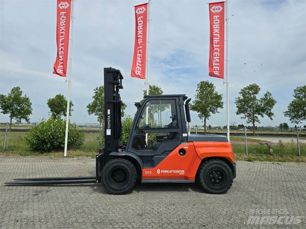 Toyota 8FD70F Diesel gaffeltrucks