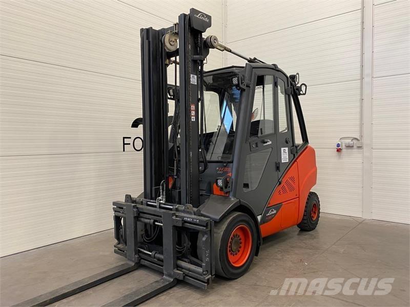 Linde H35D Diesel gaffeltrucks