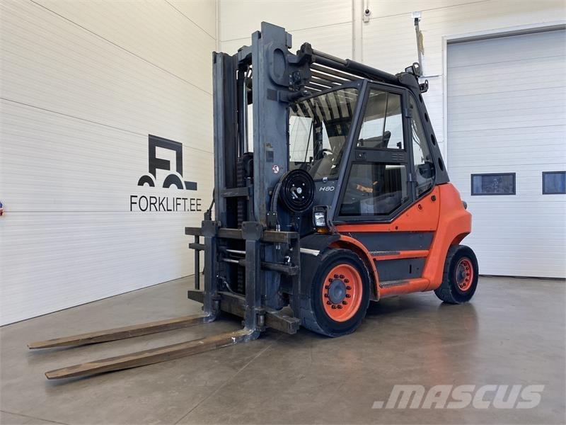 Linde H80D Diesel gaffeltrucks