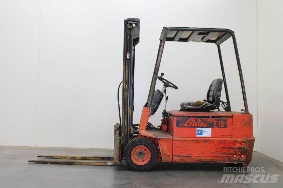 Linde E15-S El gaffeltrucks