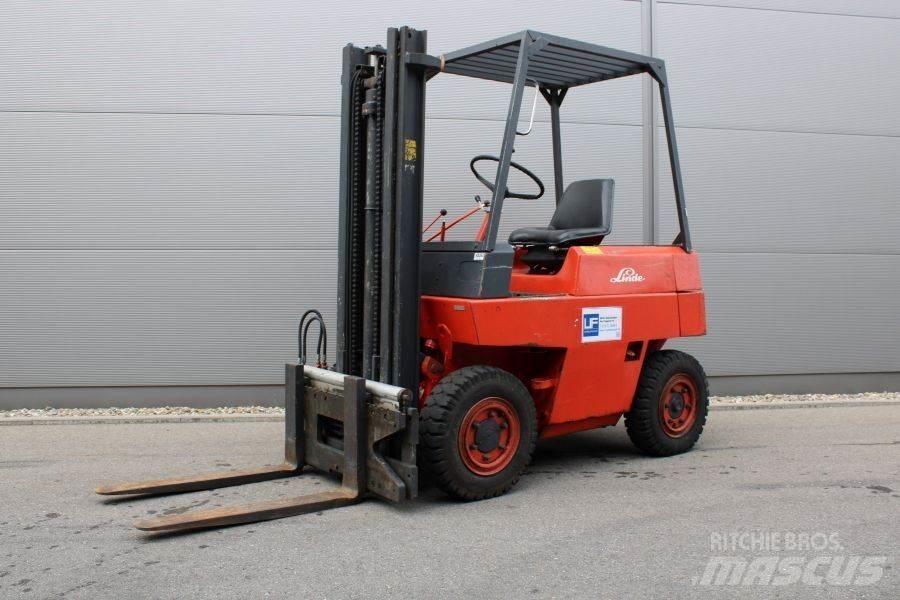 Linde H 20 D Diesel gaffeltrucks